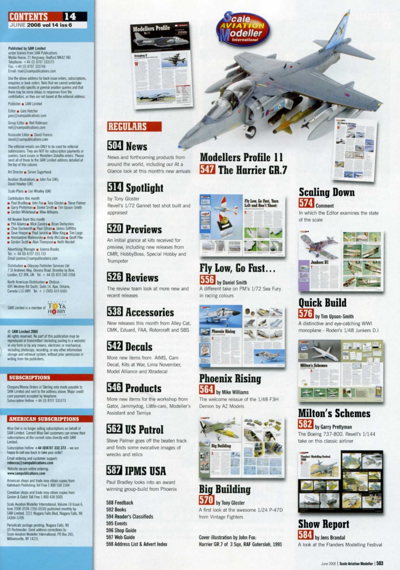 Scale Aviation Modeller International 2008-06